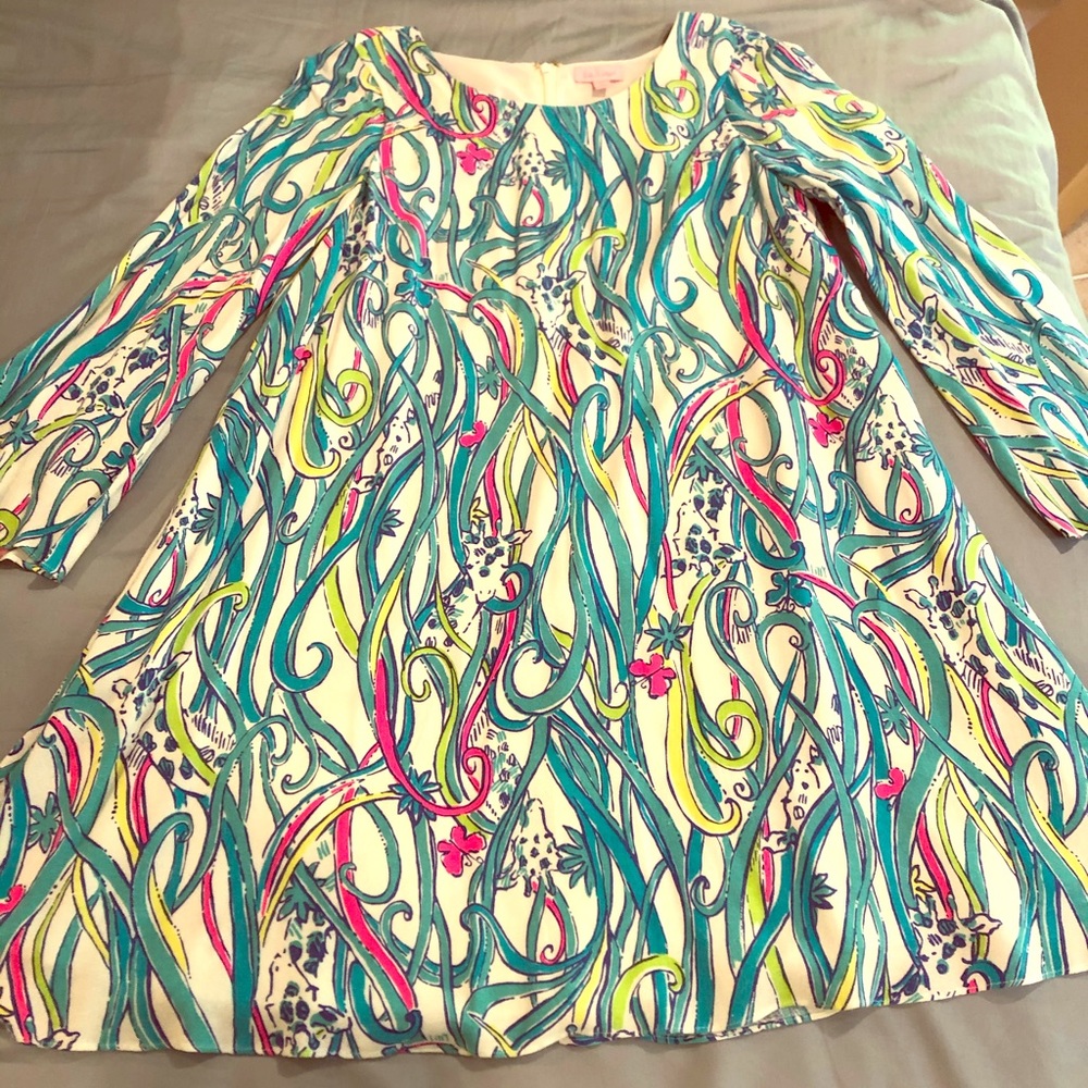 Lily Pulitzer bell sleeved swing dress